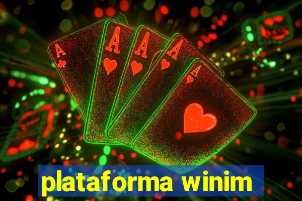 plataforma winim